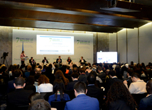 Youth Forum kicks off in Baku as part of 7th UNAOC Global Forum. Azerbaijan, Baku, 25 apr. 2016